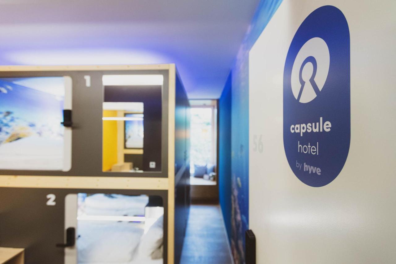 Capsule Hotel By Hyve Basel Dış mekan fotoğraf